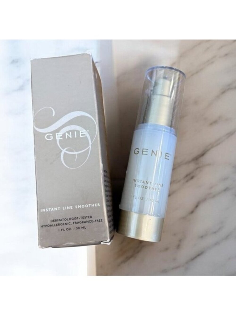 Genie Instant Line Smoother 1 OZ Bottle NEW Sealed